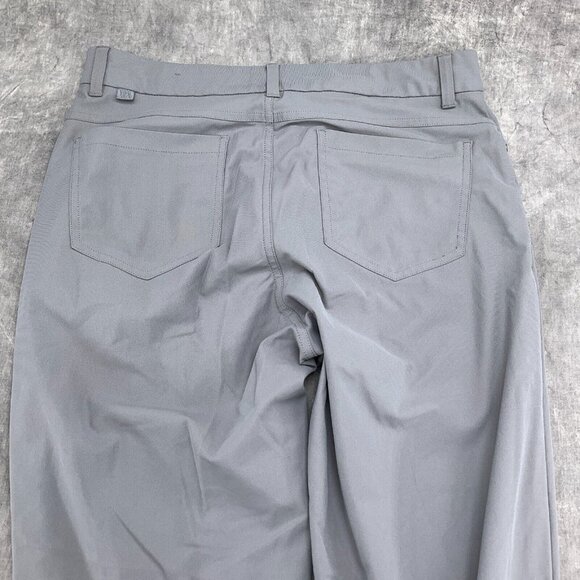 VRST Pants Men 32Wx32L Light‎ Gray Golf Straight Leg Commuter Stretch Utility - Picture 11 of 12